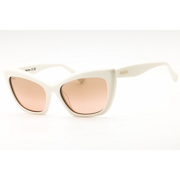 MAX MARA MM0063-21G-57 Sunglasses Size 57mm 145mm 18mm white Women NEW